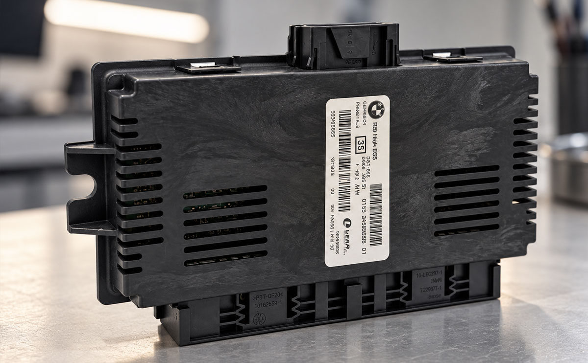 BMW X1 Fußraummodul (FRM) Reparatur