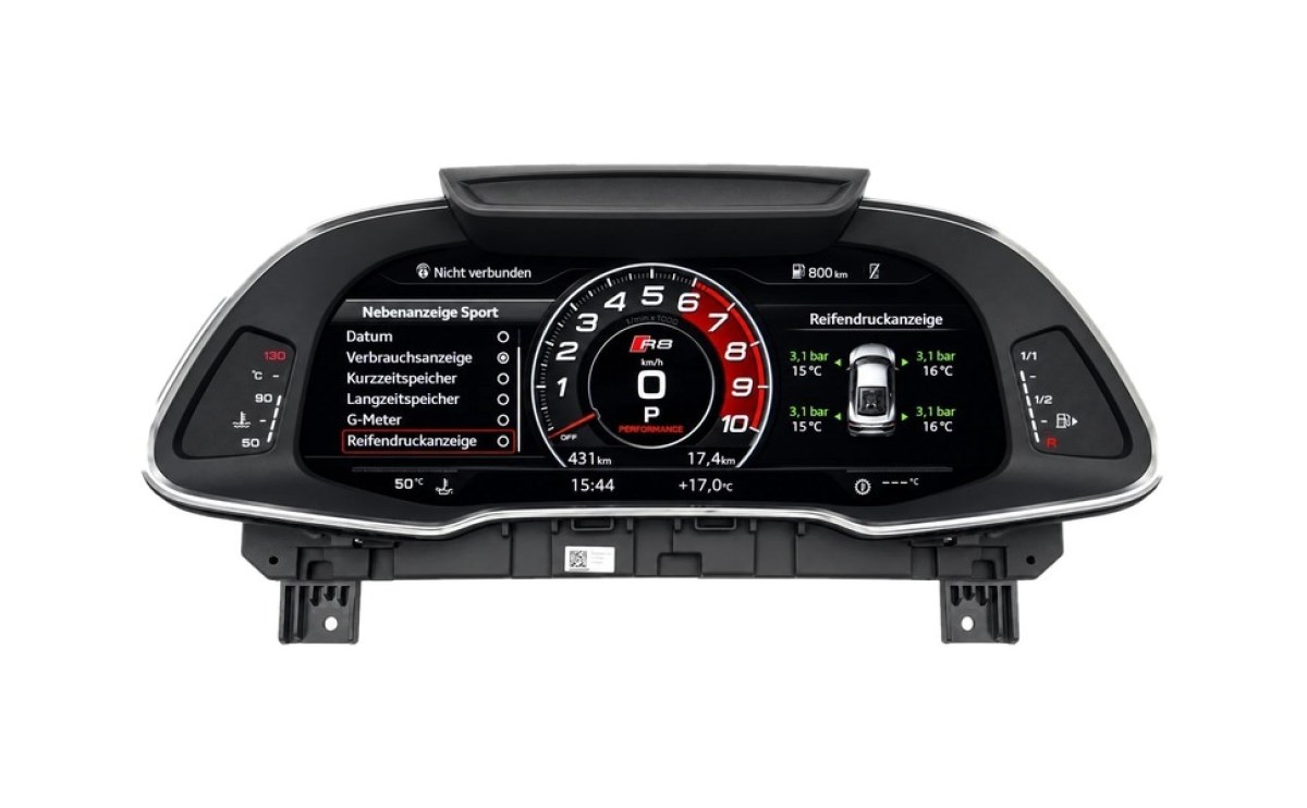 Audi R8 Virtual Cockpit Kombiinstrument Reparatur